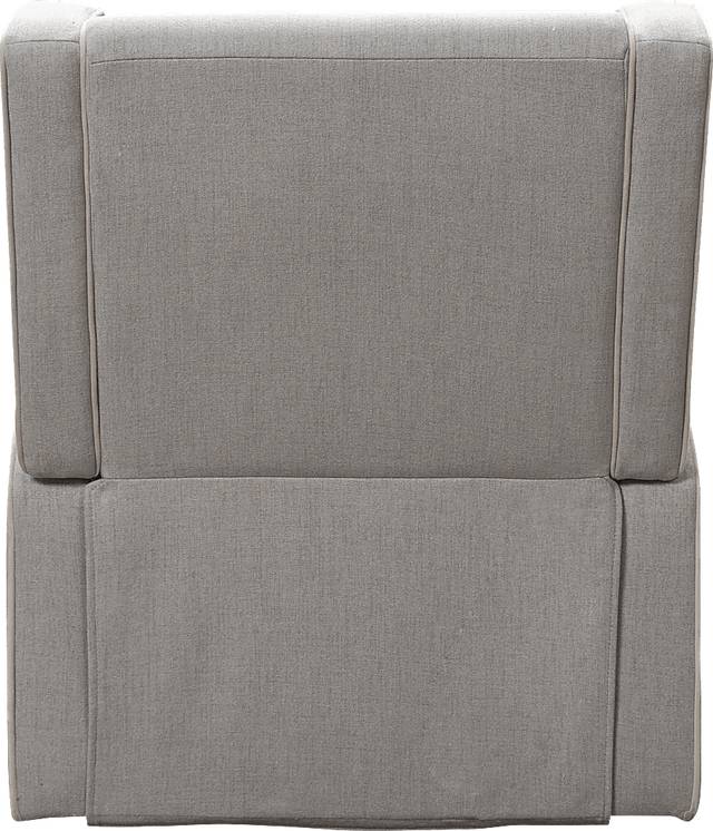 Nursery Enchanted Slumber Silver Swivel Rocker Recliner - Thumbnail - Image 4