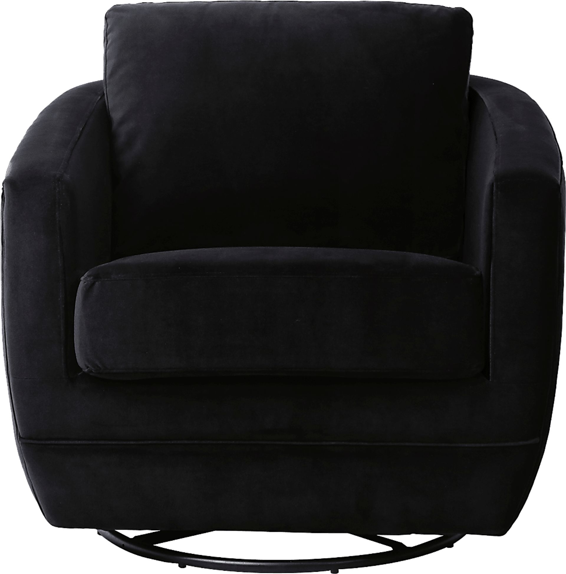 Nursery Eufemia Black Swivel Glider - Image 2