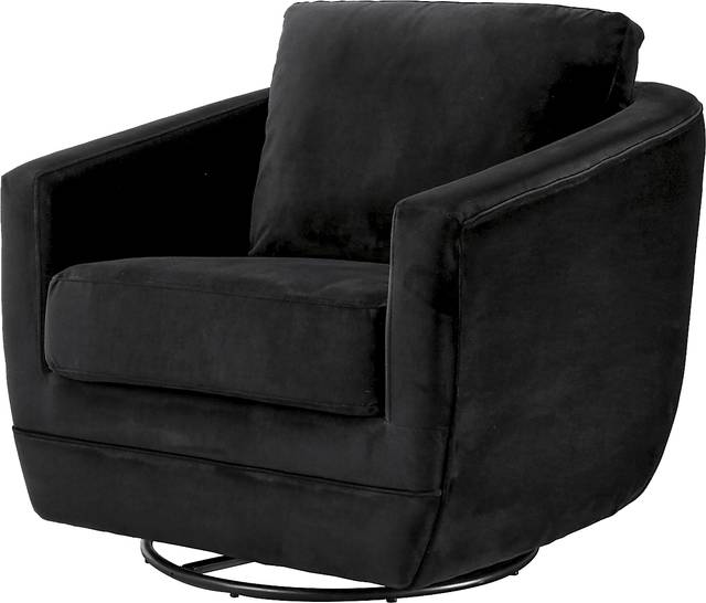 Nursery Eufemia Black Swivel Glider - Thumbnail - Image 1