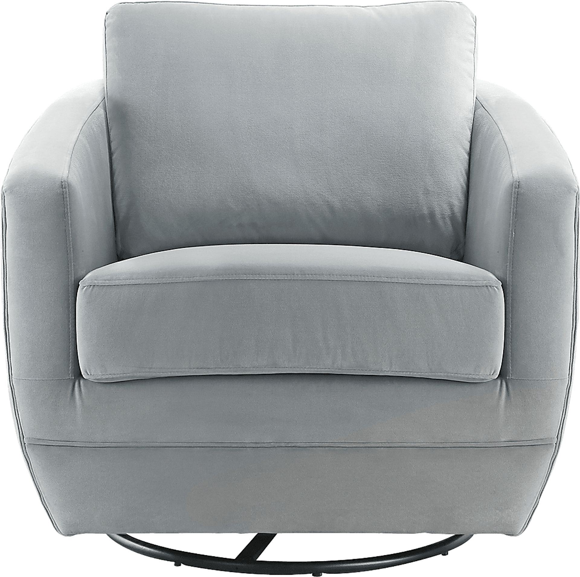 Nursery Eufemia Gray Swivel Glider - Image 2