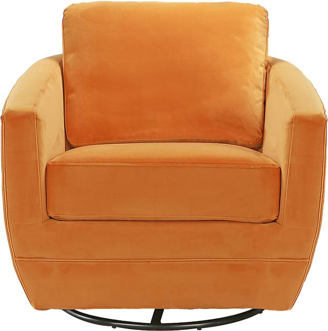 Nursery Eufemia Orange Swivel Glider - Thumbnail - Image 2