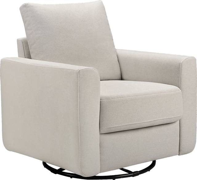 Nursery Harmony Fields Beige Swivel Glider - Thumbnail - Image 1