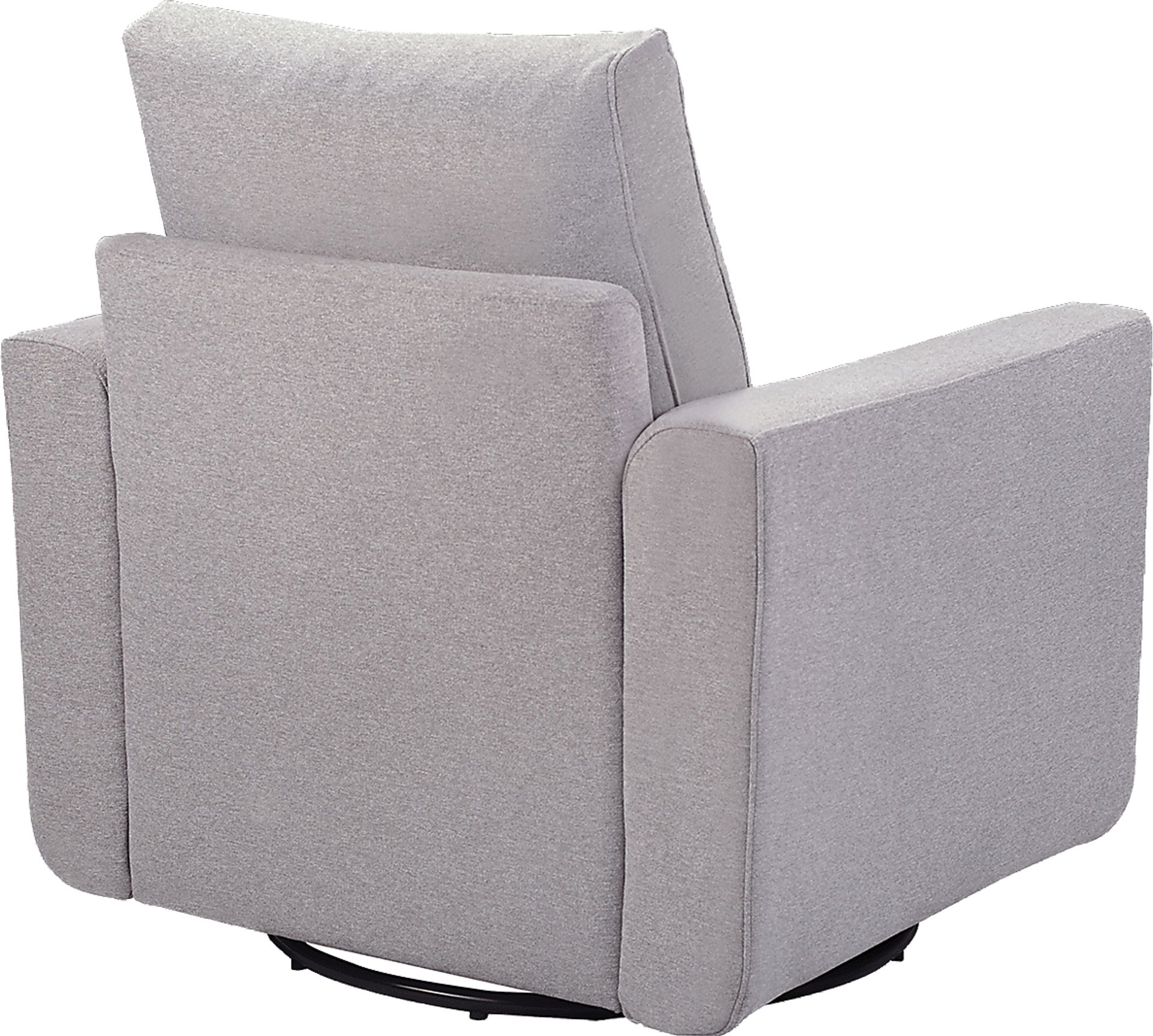 Nursery Harmony Fields Gray Swivel Glider - Image 4