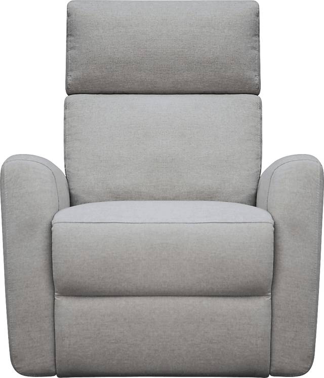 Nursery Kesden Pewter Triple Power Swivel Glider Recliner - Thumbnail - Image 2