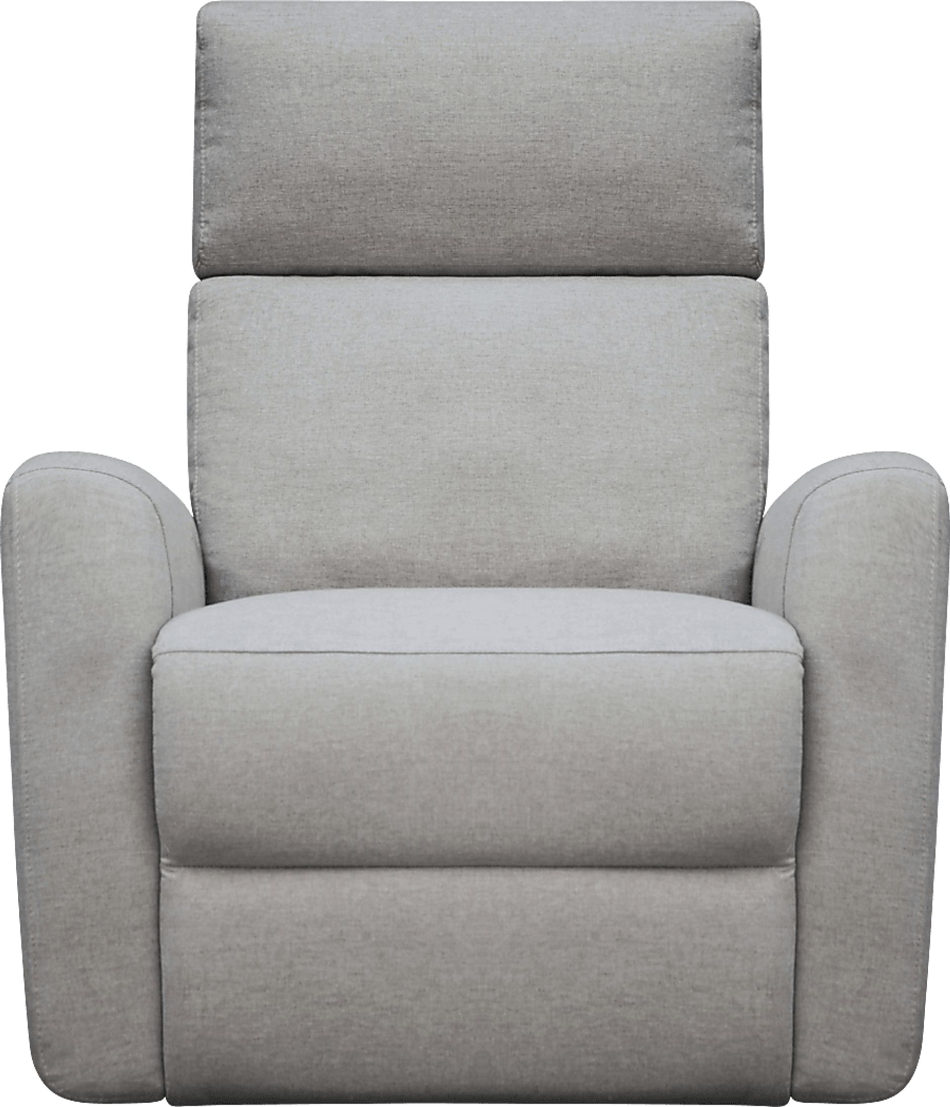 Nursery Kesden Pewter Triple Power Swivel Glider Recliner - Image 2