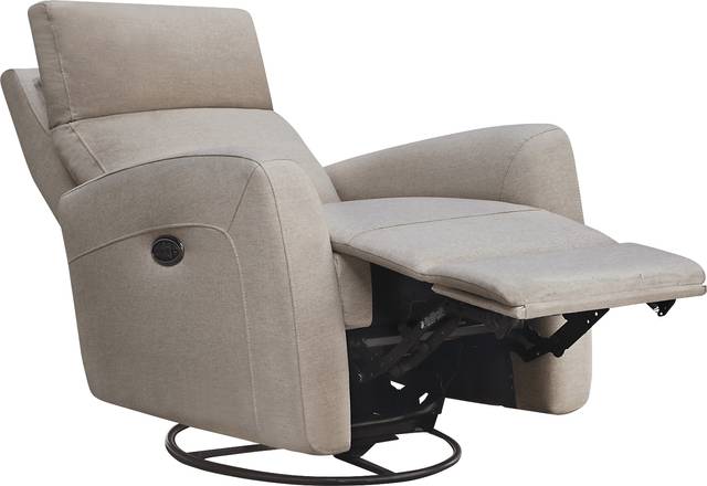 Nursery Kesden Sandstone Triple Power Swivel Glider Recliner - Thumbnail - Image 3