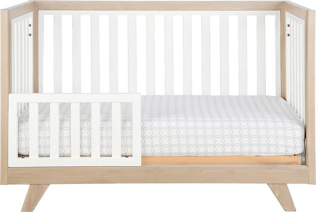 Nursery Kloe Beige White Toddler Rail - Thumbnail - Image 2
