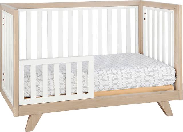 Nursery Kloe Beige White Toddler Rail - Thumbnail - Image 3