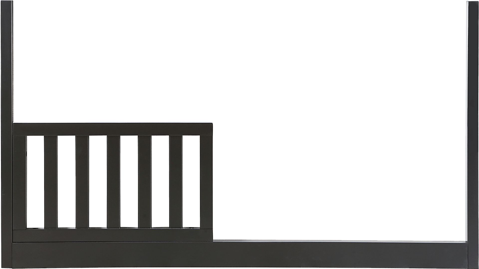 Nursery Kloe Black Toddler Rail - Image 1