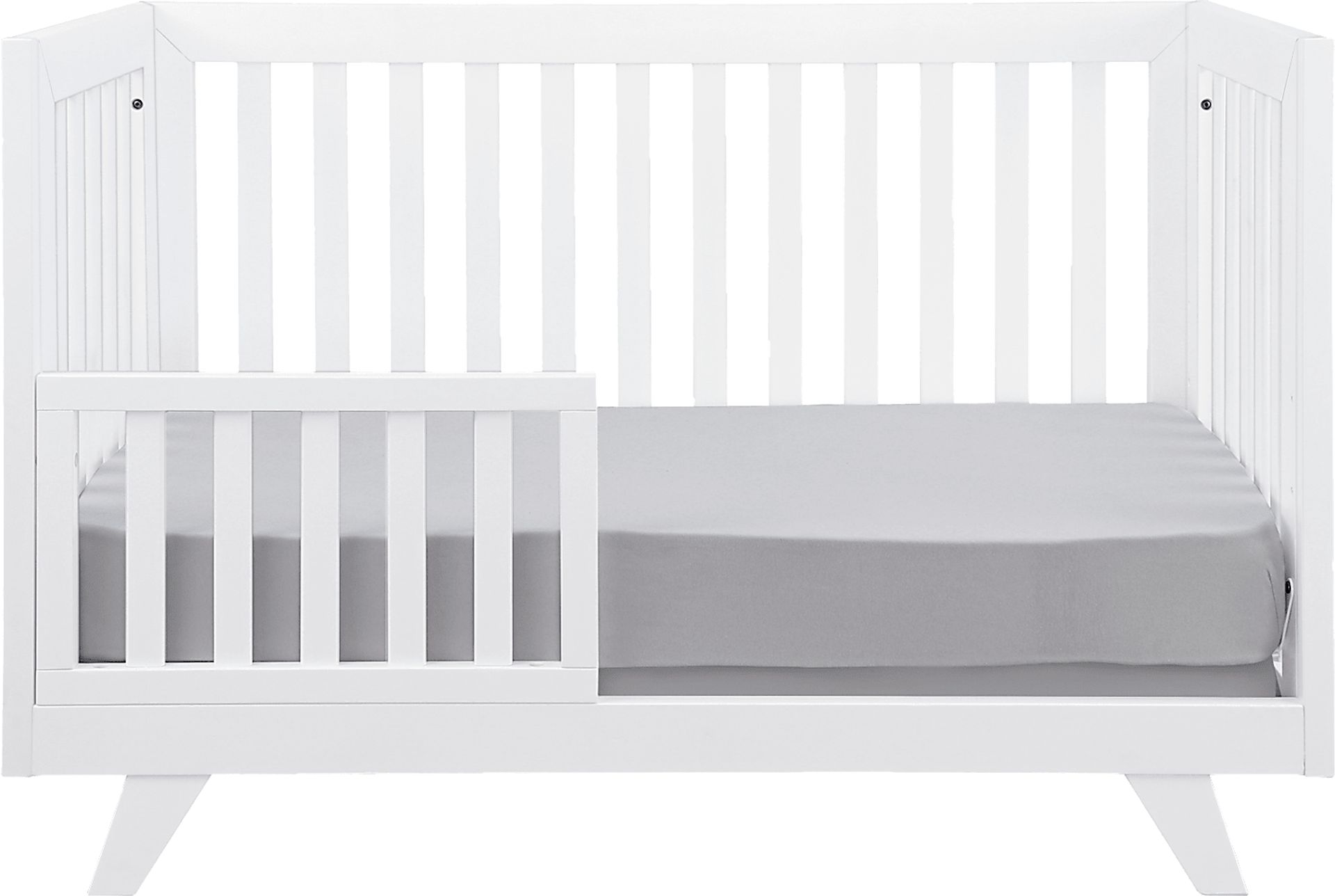 Nursery Kloe White Toddler Rail - Image 2