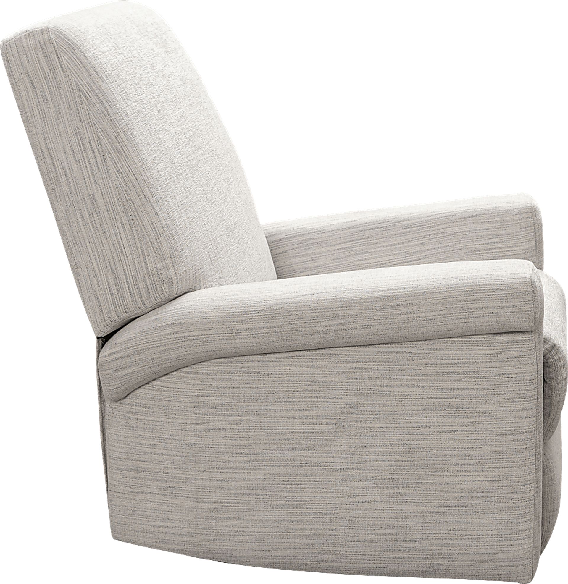 Nursery Lyrical Lullaby Ash Swivel Rocker Recliner - Image 3