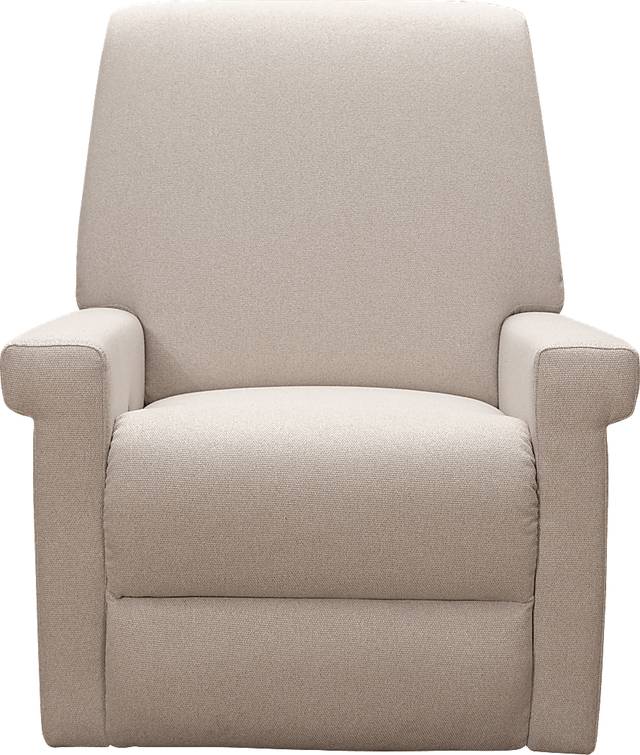 Nursery Lyrical Lullaby Beige Swivel Rocker Recliner - Thumbnail - Image 2