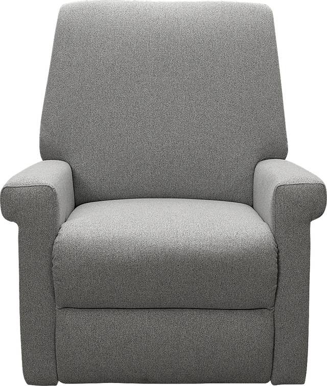 Nursery Lyrical Lullaby Gray Swivel Rocker Recliner - Thumbnail - Image 2