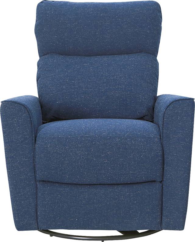 Nursery Nasati Blue Swivel Glider - Thumbnail - Image 2