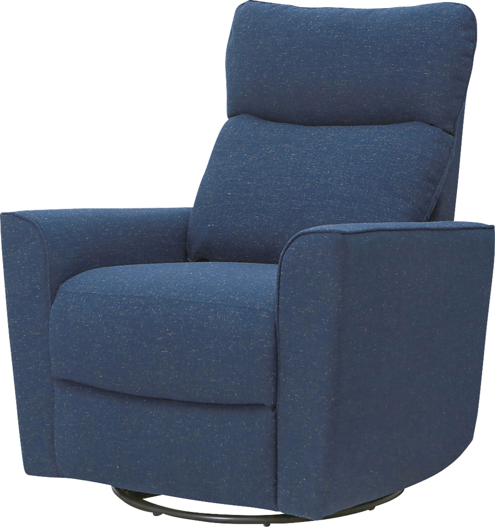 Nursery Nasati Blue Swivel Glider - Image 1