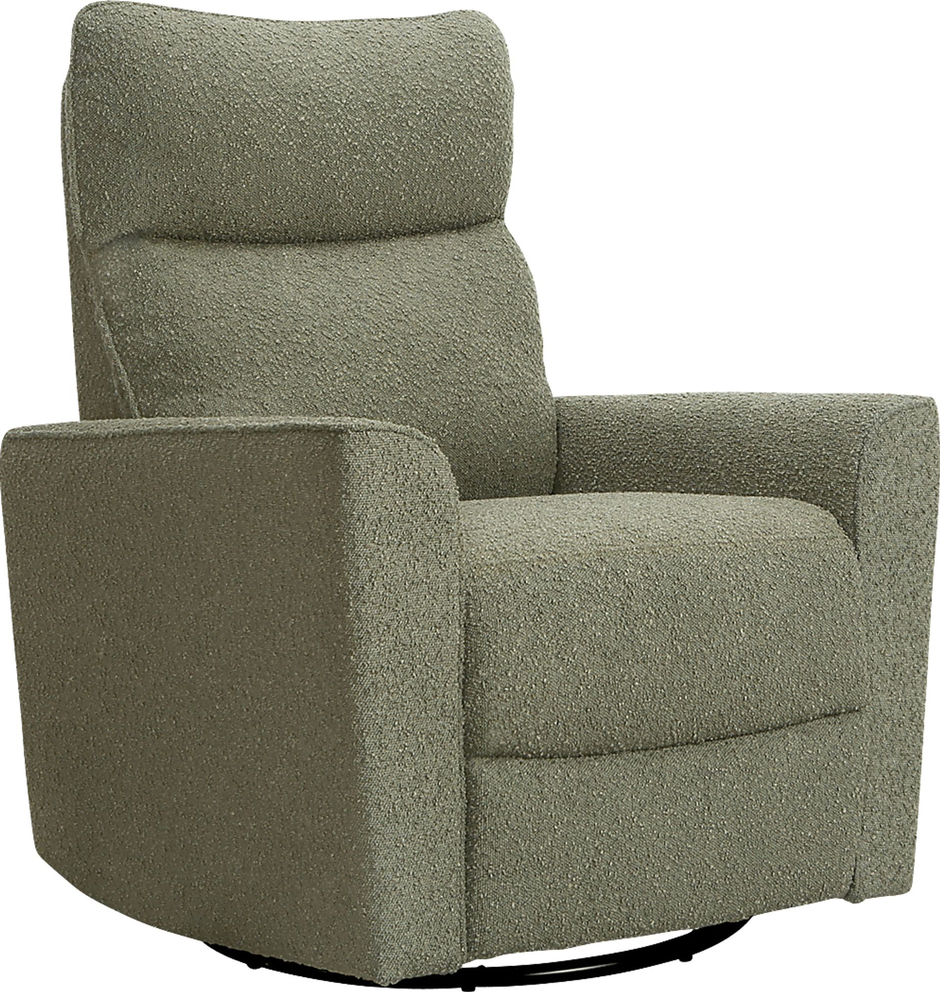 Nursery Nasati Green Swivel Glider - Image 2