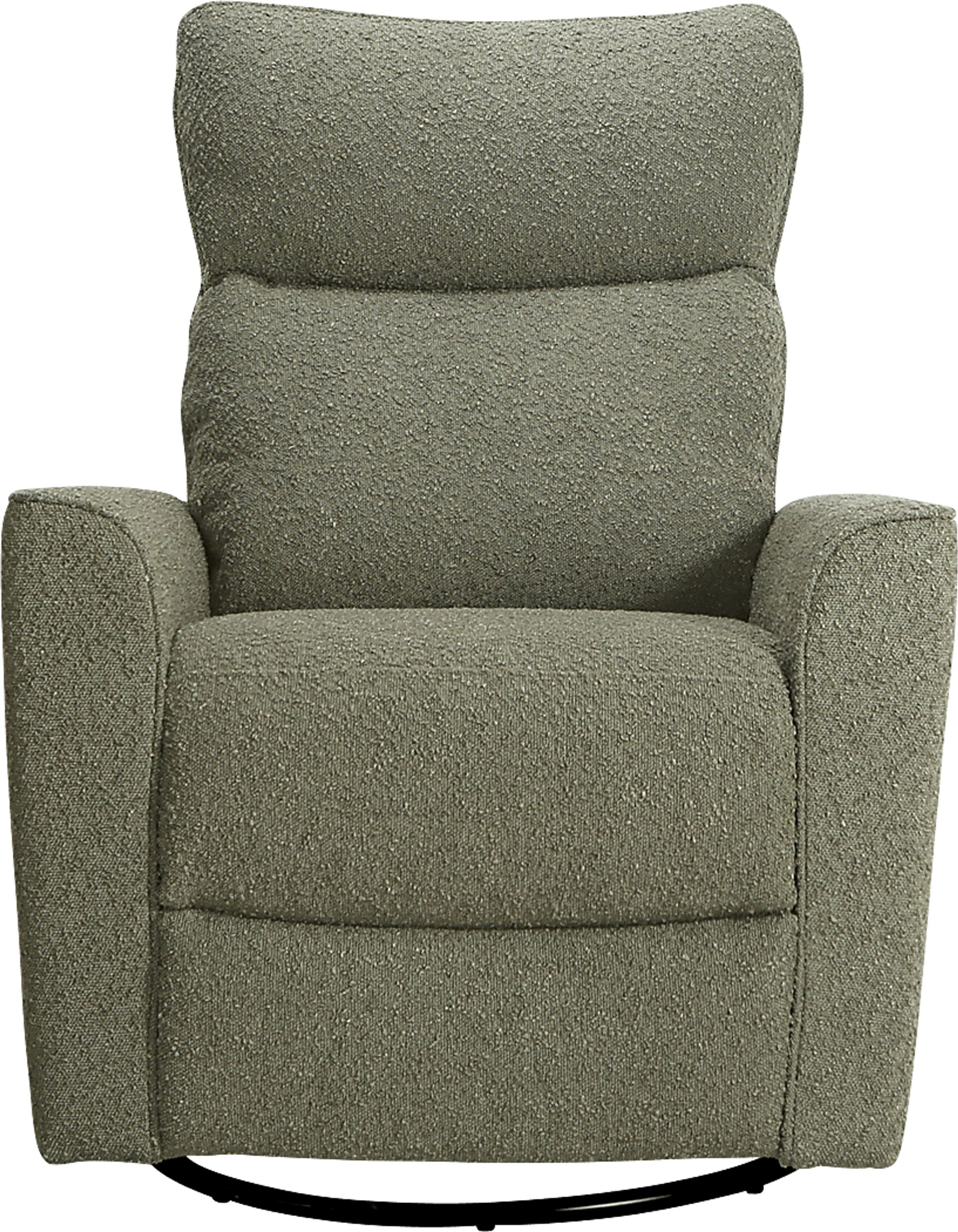Nursery Nasati Green Swivel Glider - Image 3
