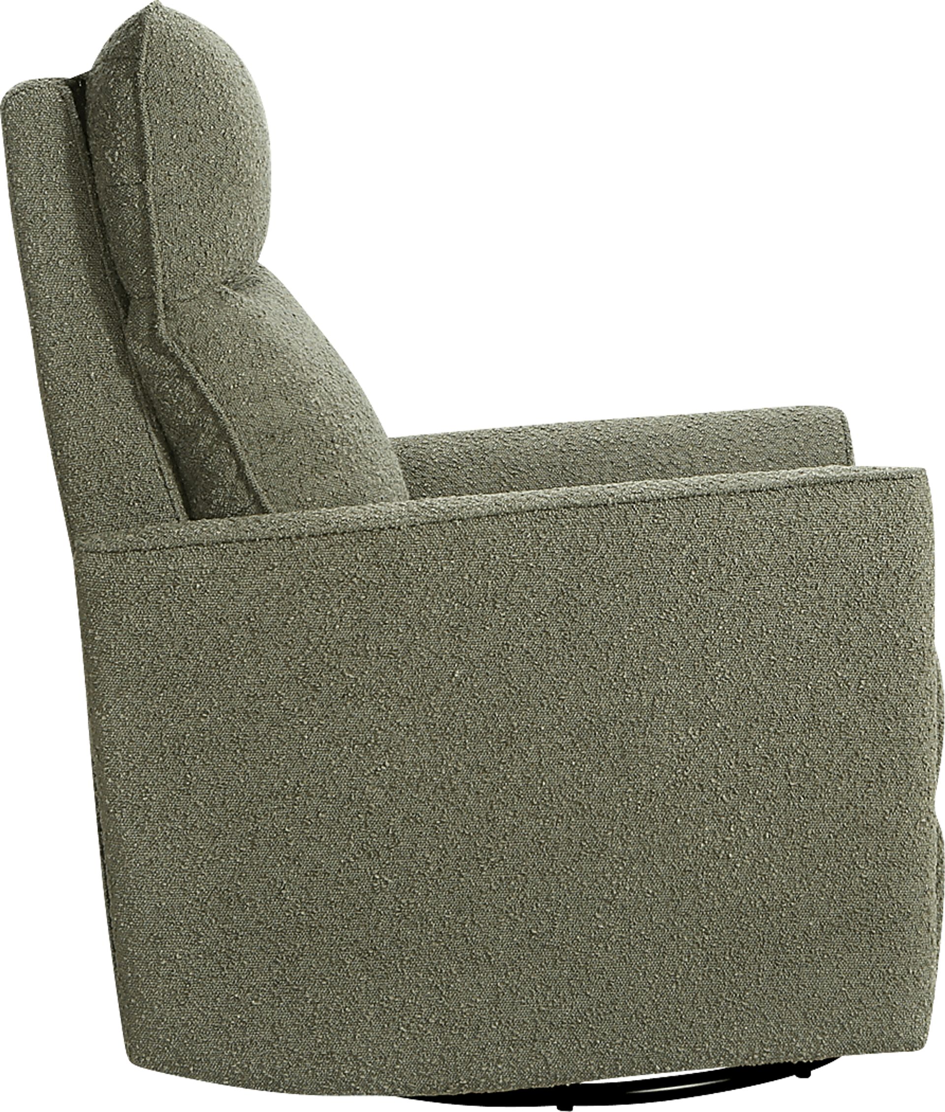 Nursery Nasati Green Swivel Glider - Image 4