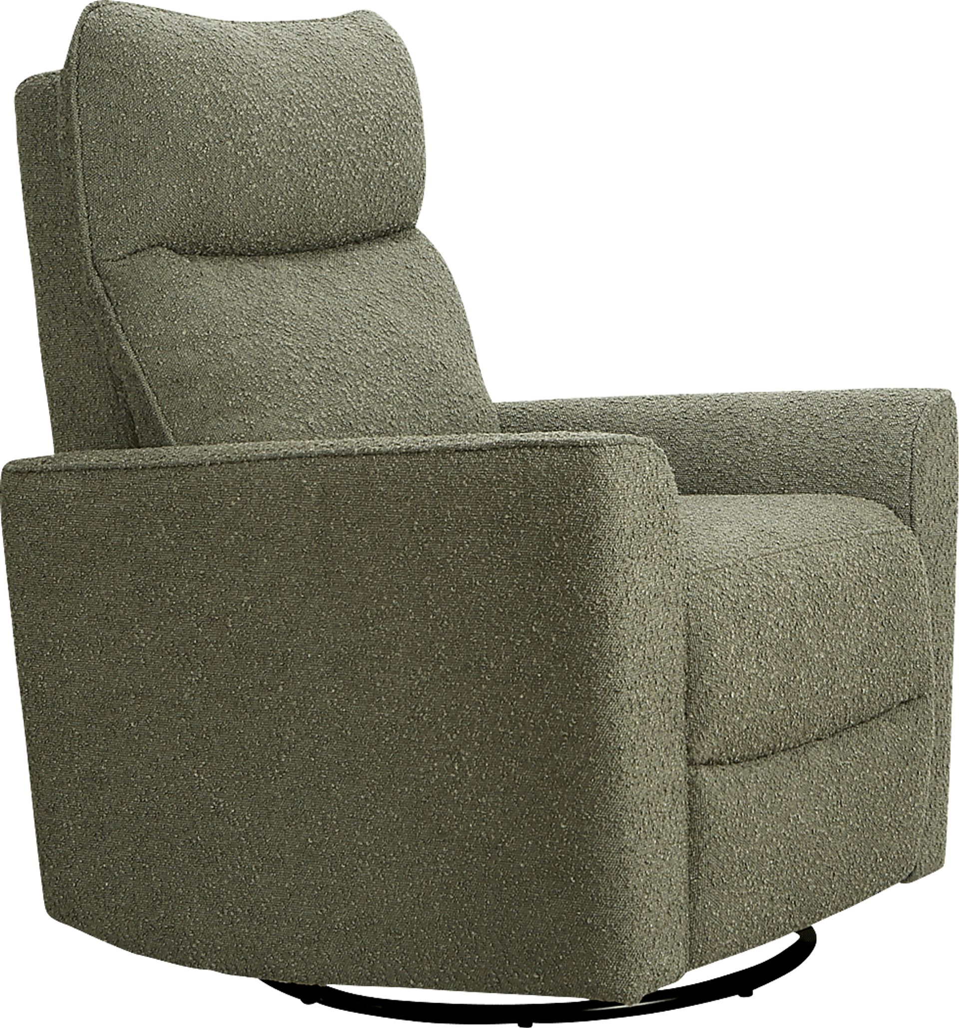 Nursery Nasati Green Swivel Glider - Image 1