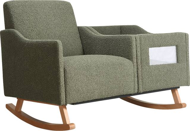 Nursery Oriano II Green Rocker - Thumbnail - Image 2