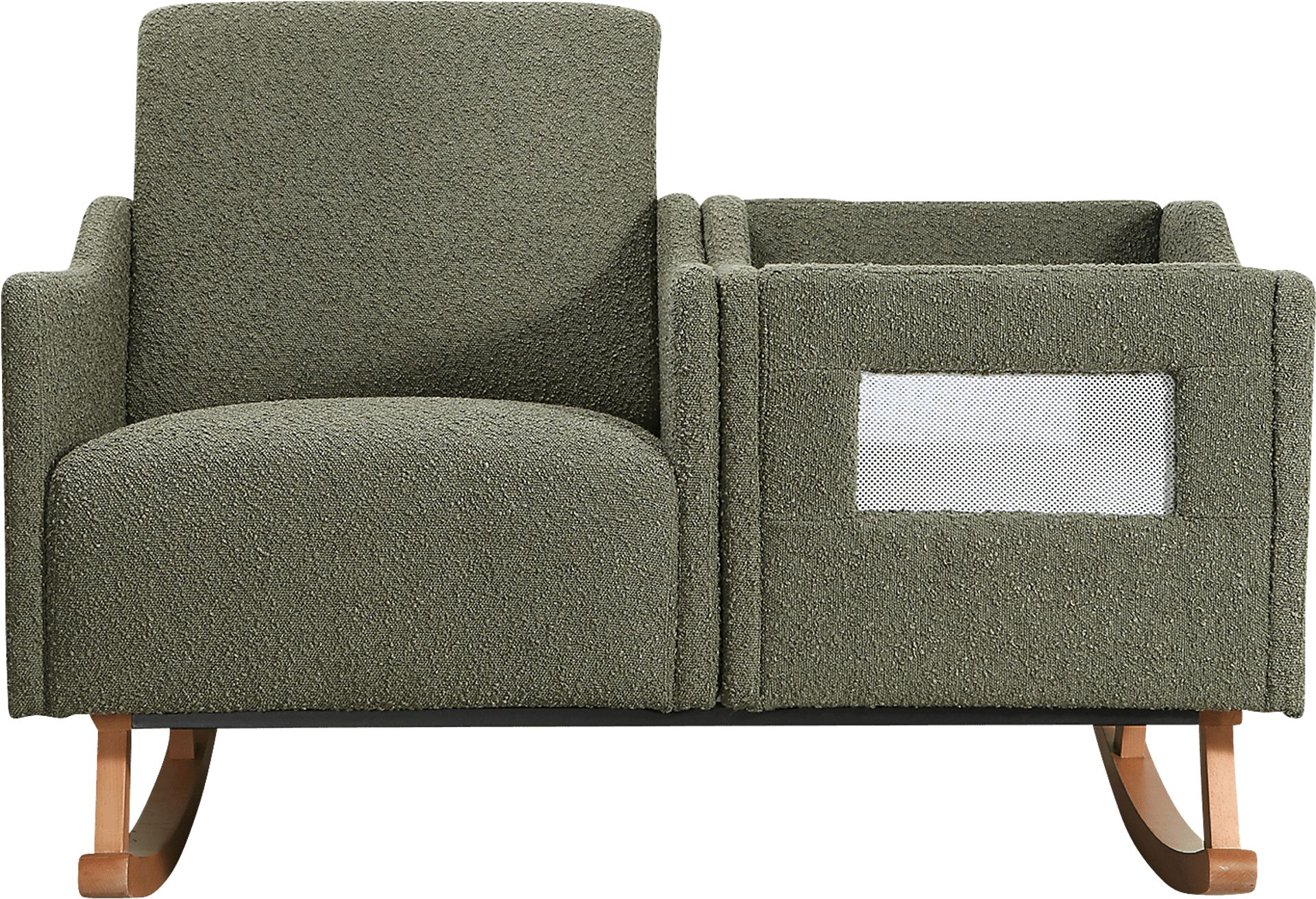 Nursery Oriano II Green Rocker - Image 1