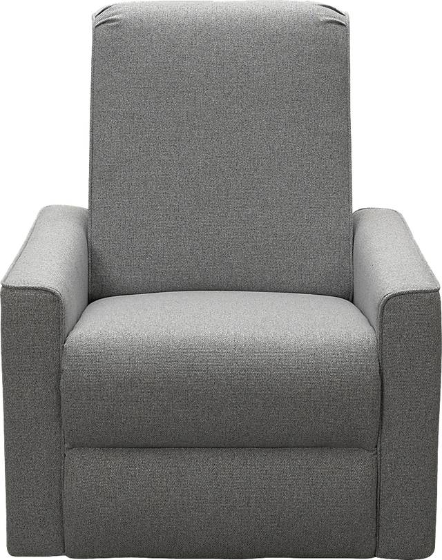 Nursery Sleepy Song Gray Swivel Rocker Recliner - Thumbnail - Image 2