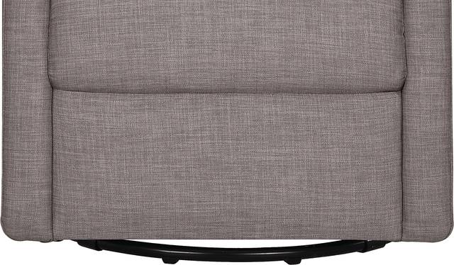 Nursery Sotto Serenade Gray Swivel Glider and Ottoman - Thumbnail - Image 8