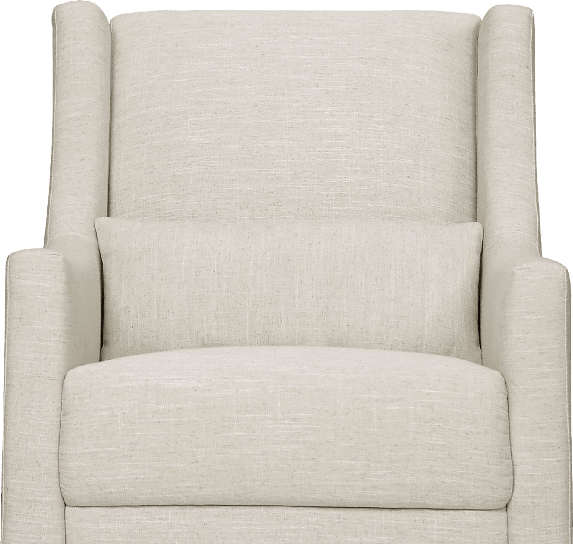 Nursery Sotto Serenade White Swivel Glider and Ottoman - Image 6