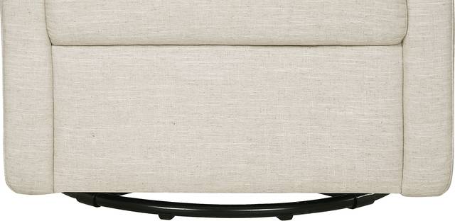 Nursery Sotto Serenade White Swivel Glider and Ottoman - Thumbnail - Image 8