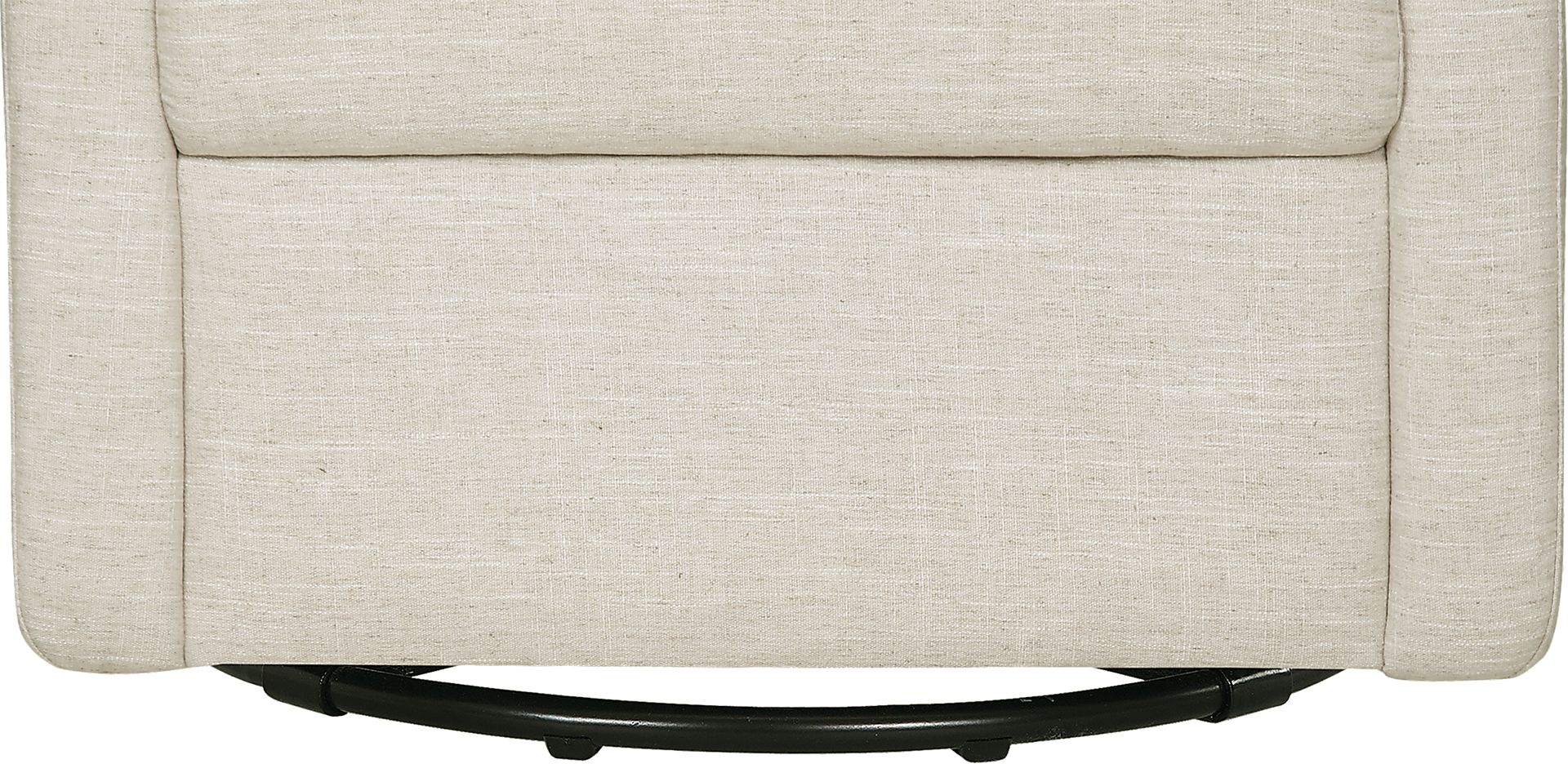 Nursery Sotto Serenade White Swivel Glider and Ottoman - Image 8