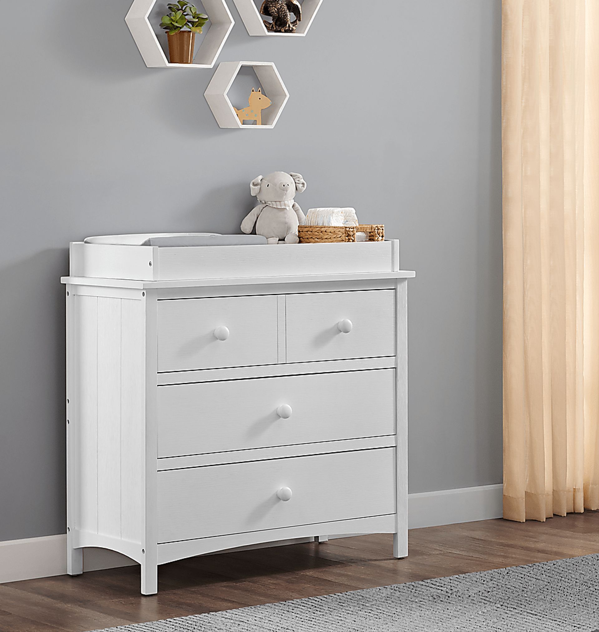 Nursery Sulon White Changing Topper - Image 2