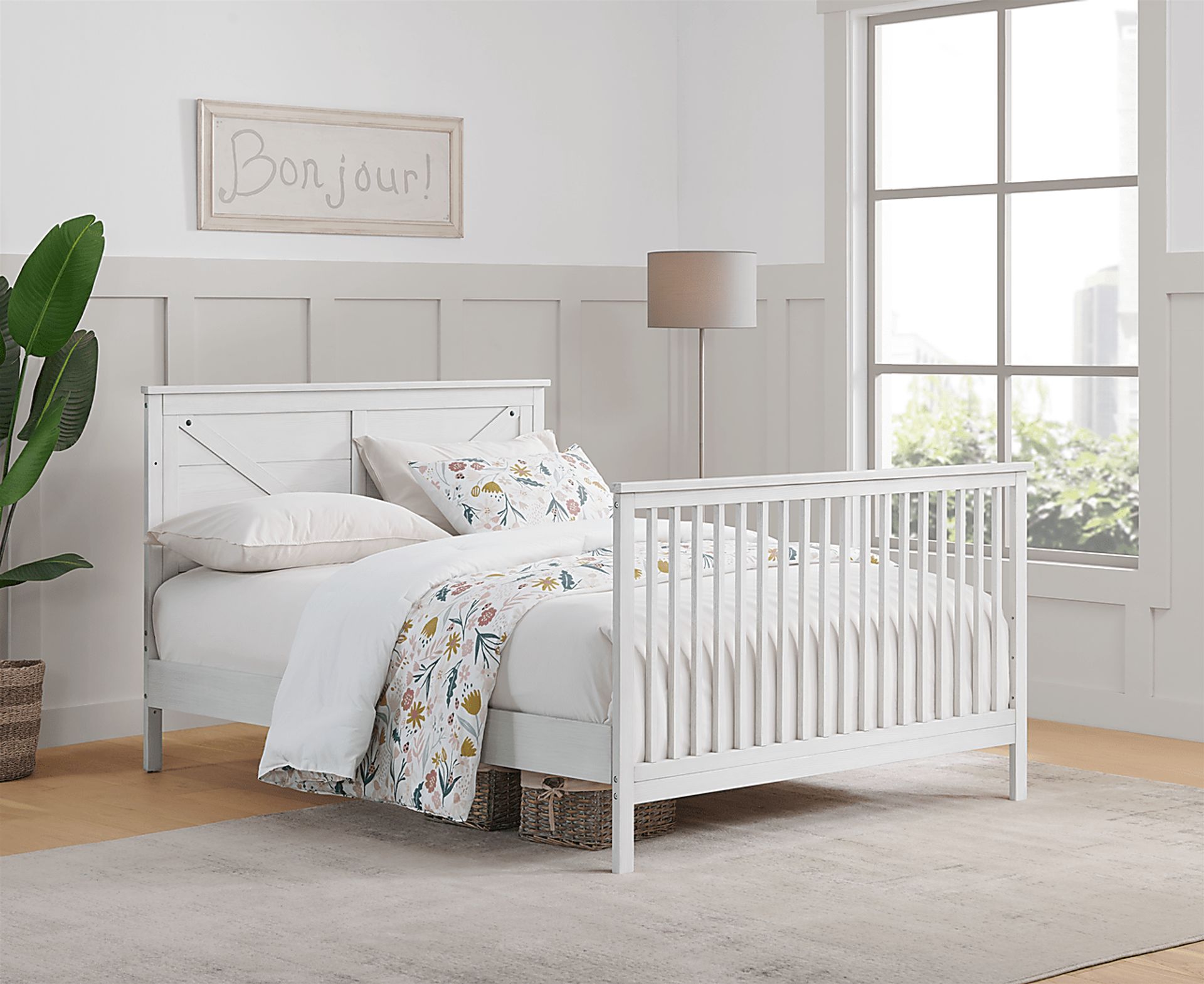 Nursery Sulon White Crib Conversion Kit - Image 2