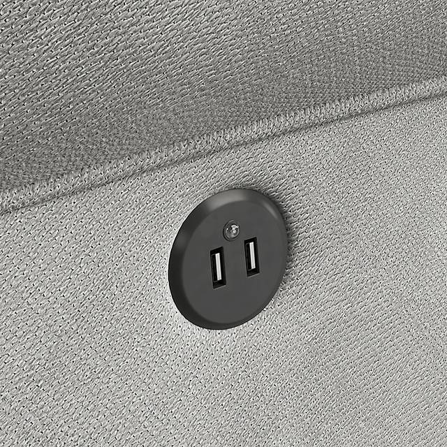 Nursery Taylan Gray Swivel Glider Recliner - Thumbnail - Image 3