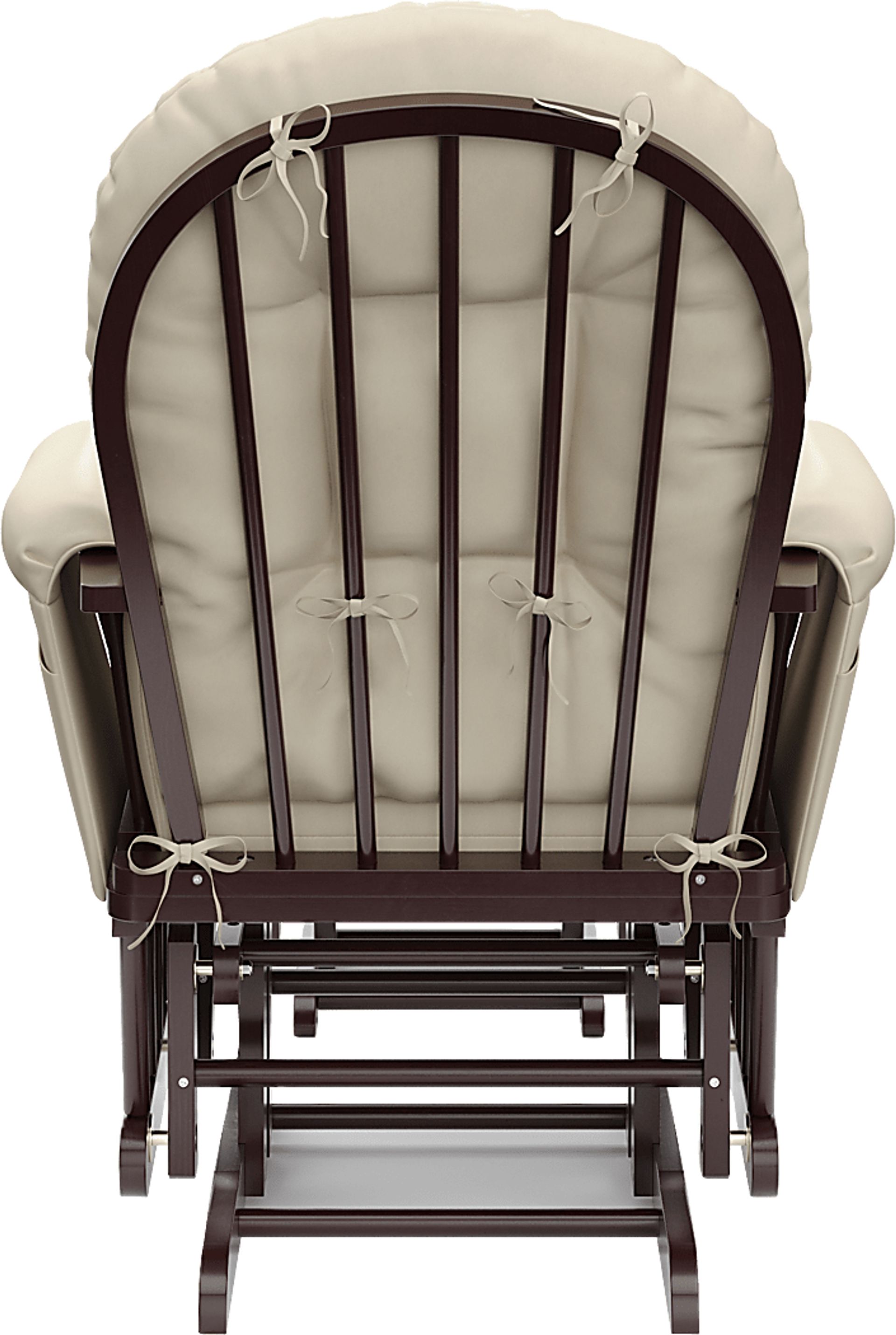 Nursery Vaibia Beige Glider & Ottoman - Image 3