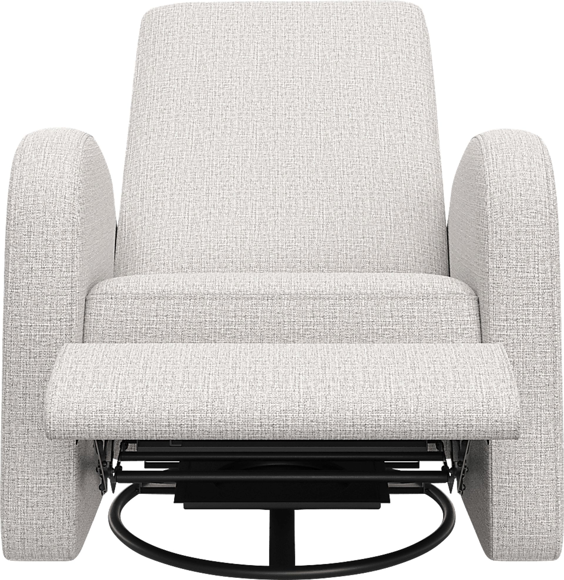 Nursery Vexari Gray Swivel Glider - Image 11