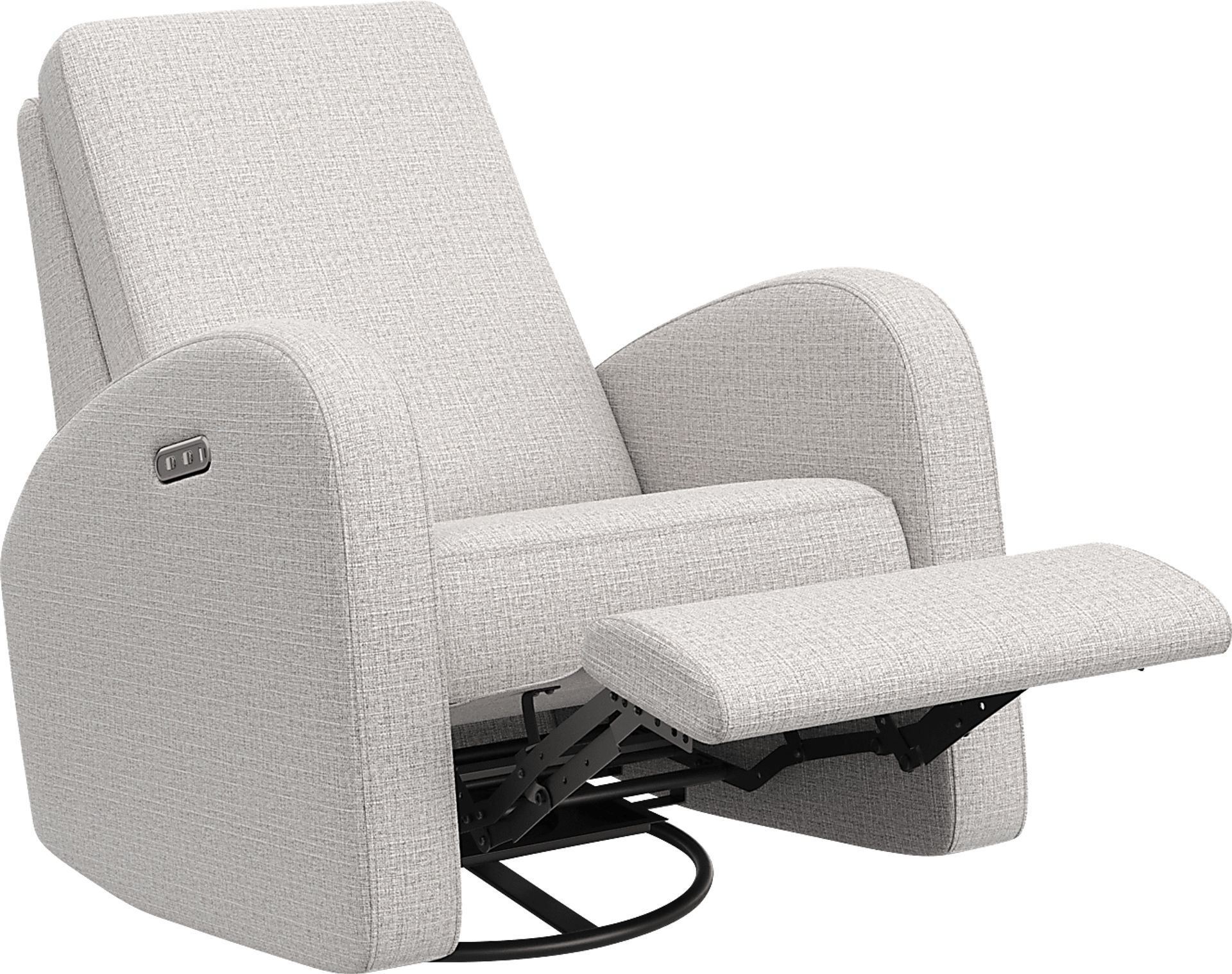 Nursery Vexari Gray Swivel Glider - Image 7