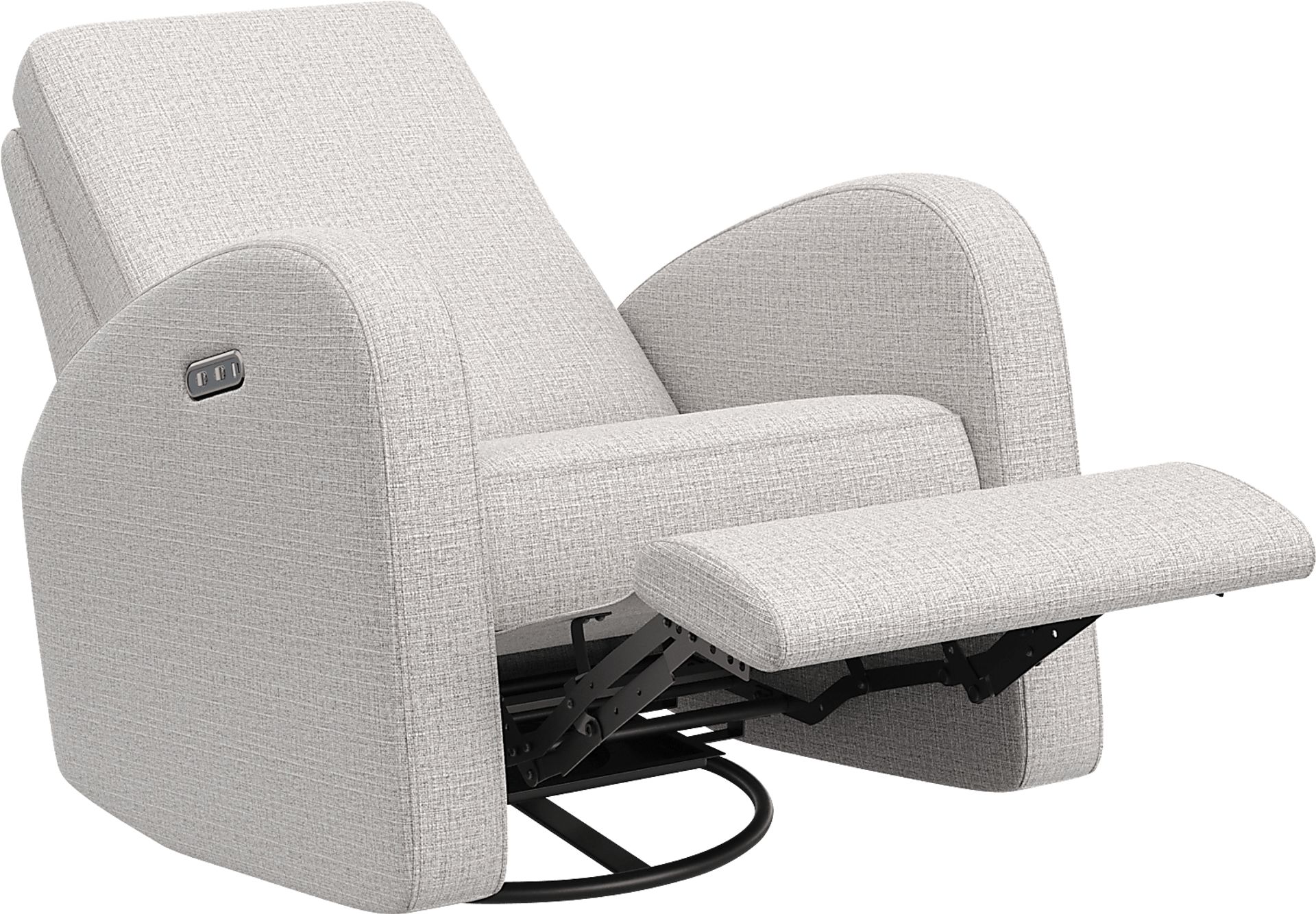 Nursery Vexari Gray Swivel Glider - Image 10