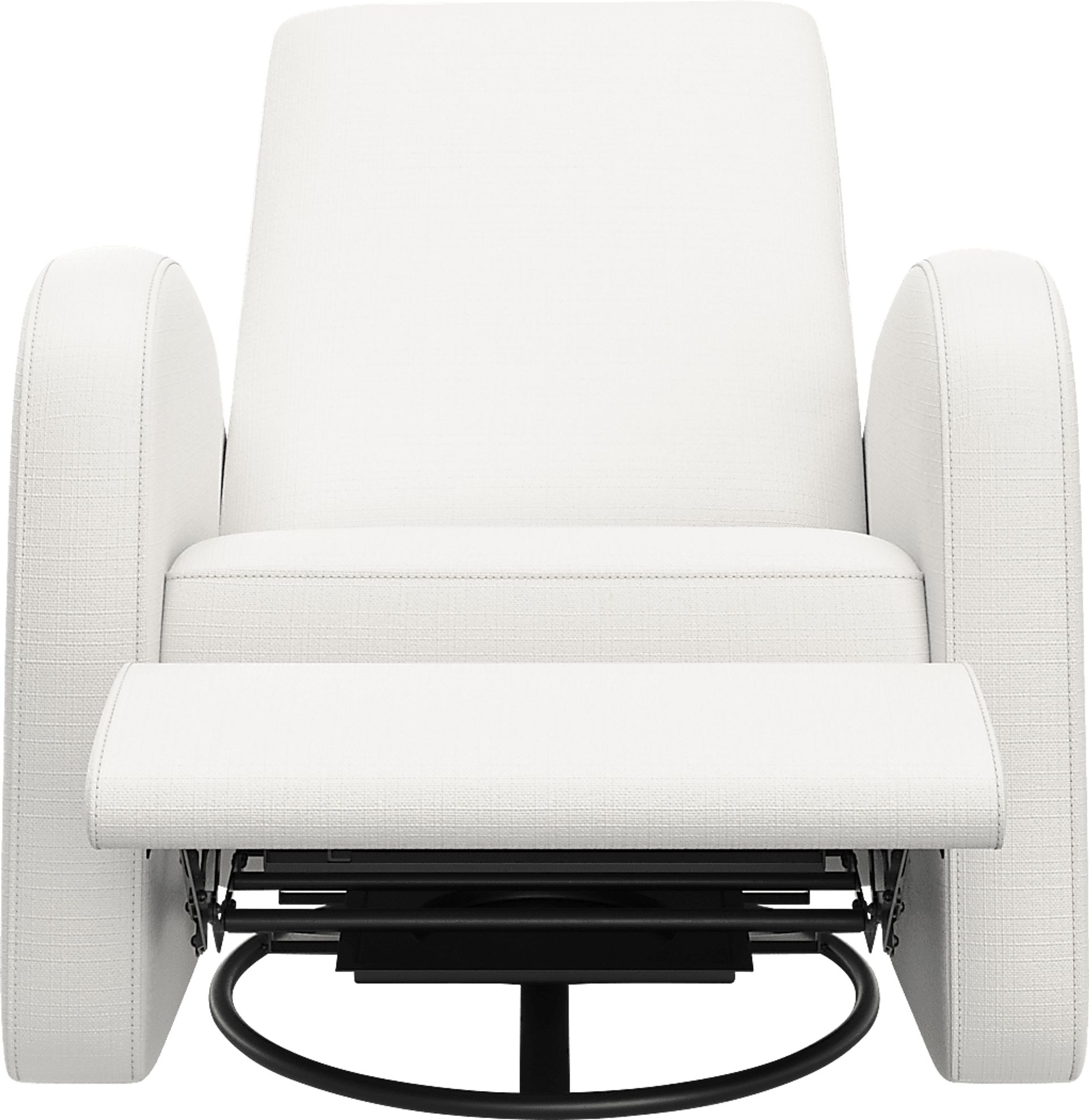 Nursery Vexari Ivory Swivel Glider - Image 11