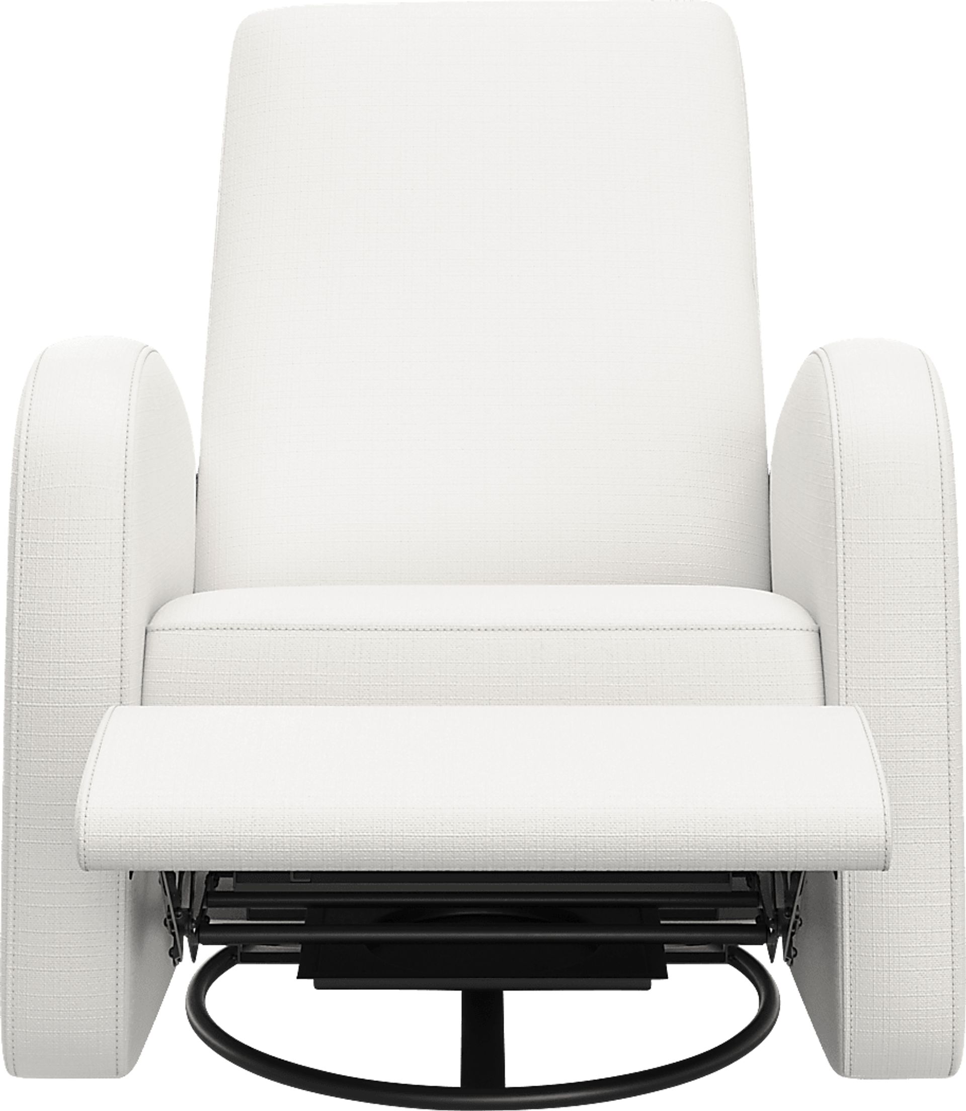 Nursery Vexari Ivory Swivel Glider - Image 8