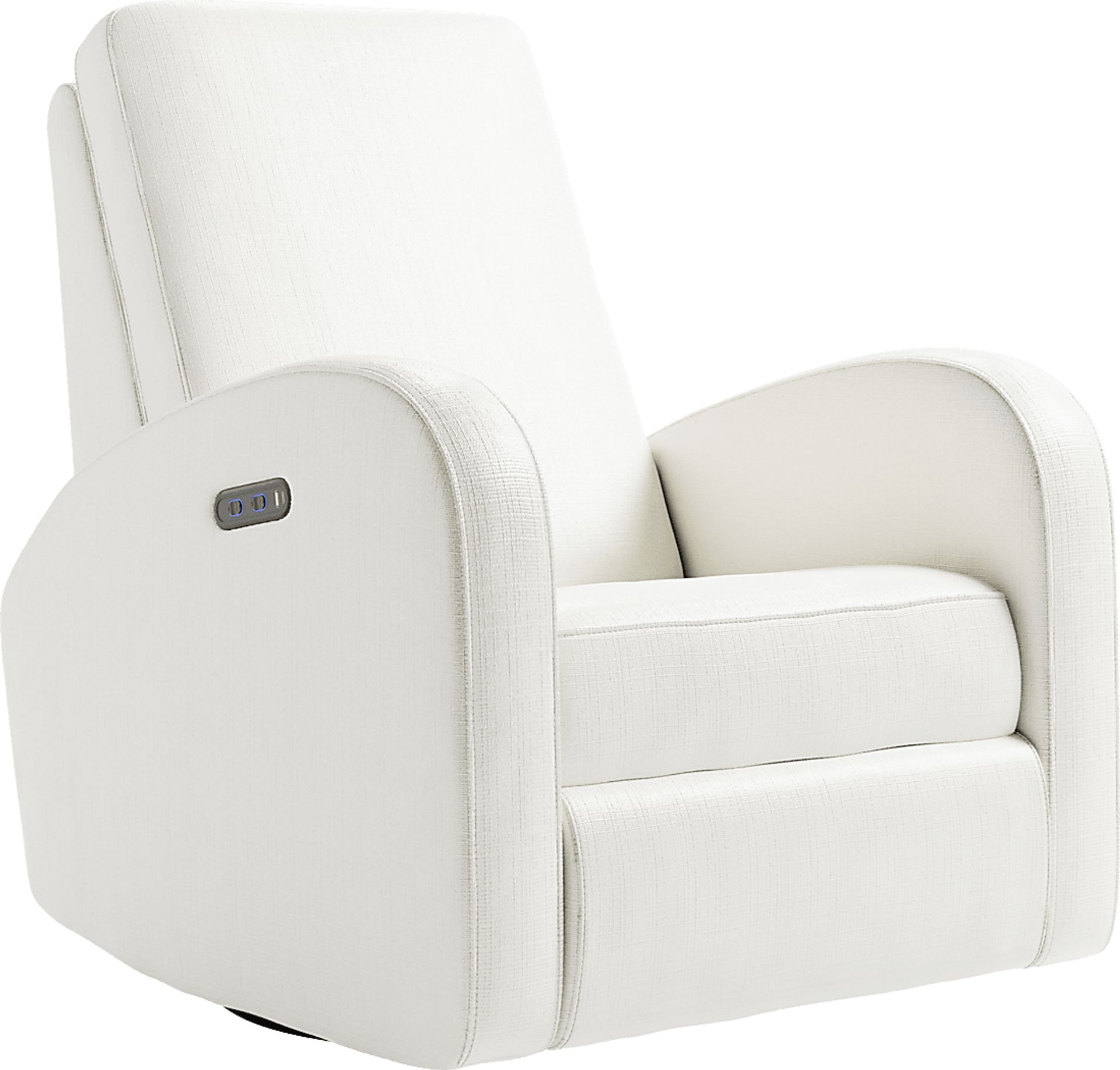 Nursery Vexari Ivory Swivel Glider - Image 1
