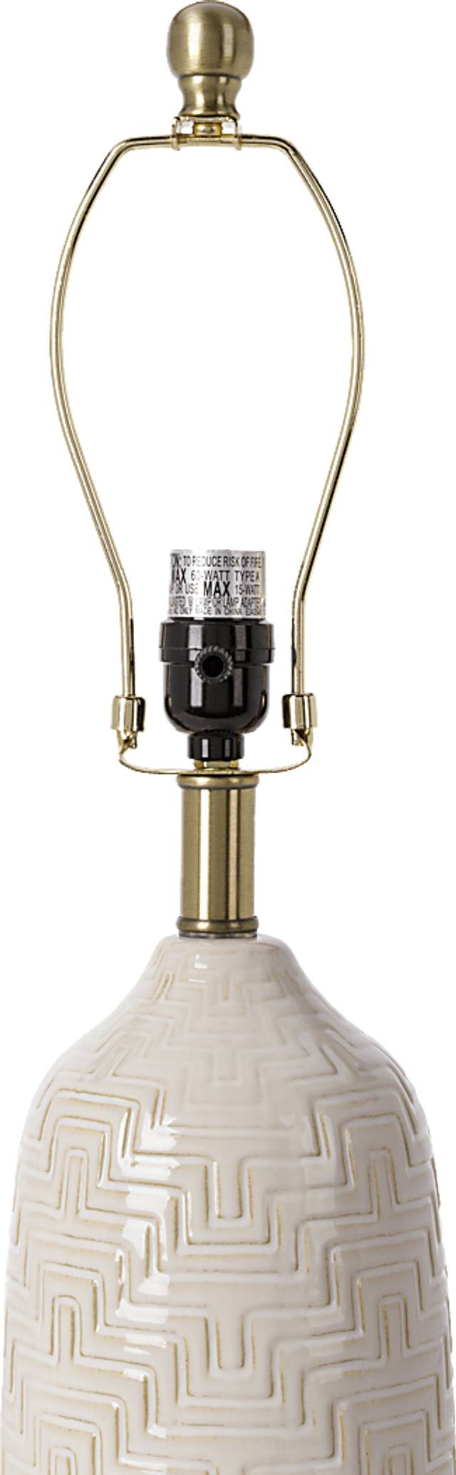 Nuttall Alley White Lamp - Thumbnail - Image 5