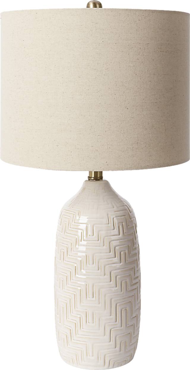 Nuttall Alley White Lamp - Thumbnail - Image 1