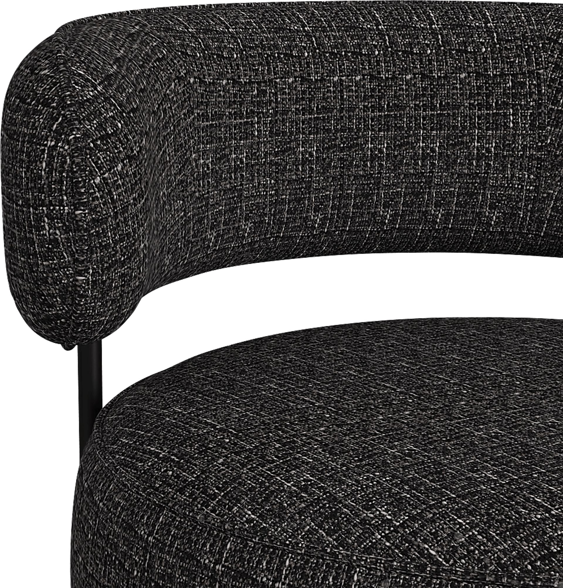 Nvart Black Swivel Accent Chair - Image 8