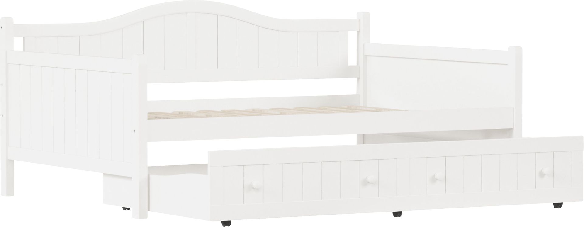 Nyala White Full Daybed with Frame - Image 12