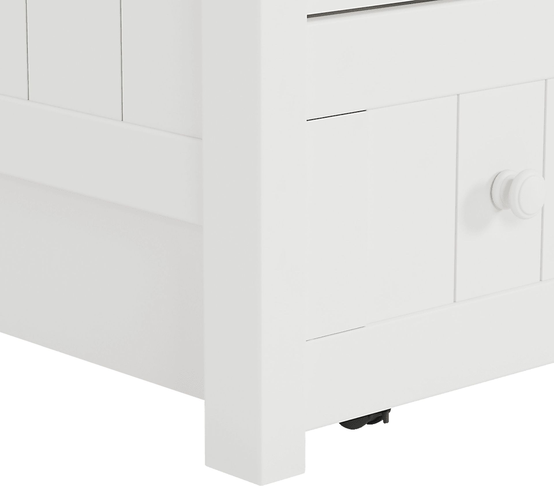 Nyala White Full Daybed with Frame - Image 6