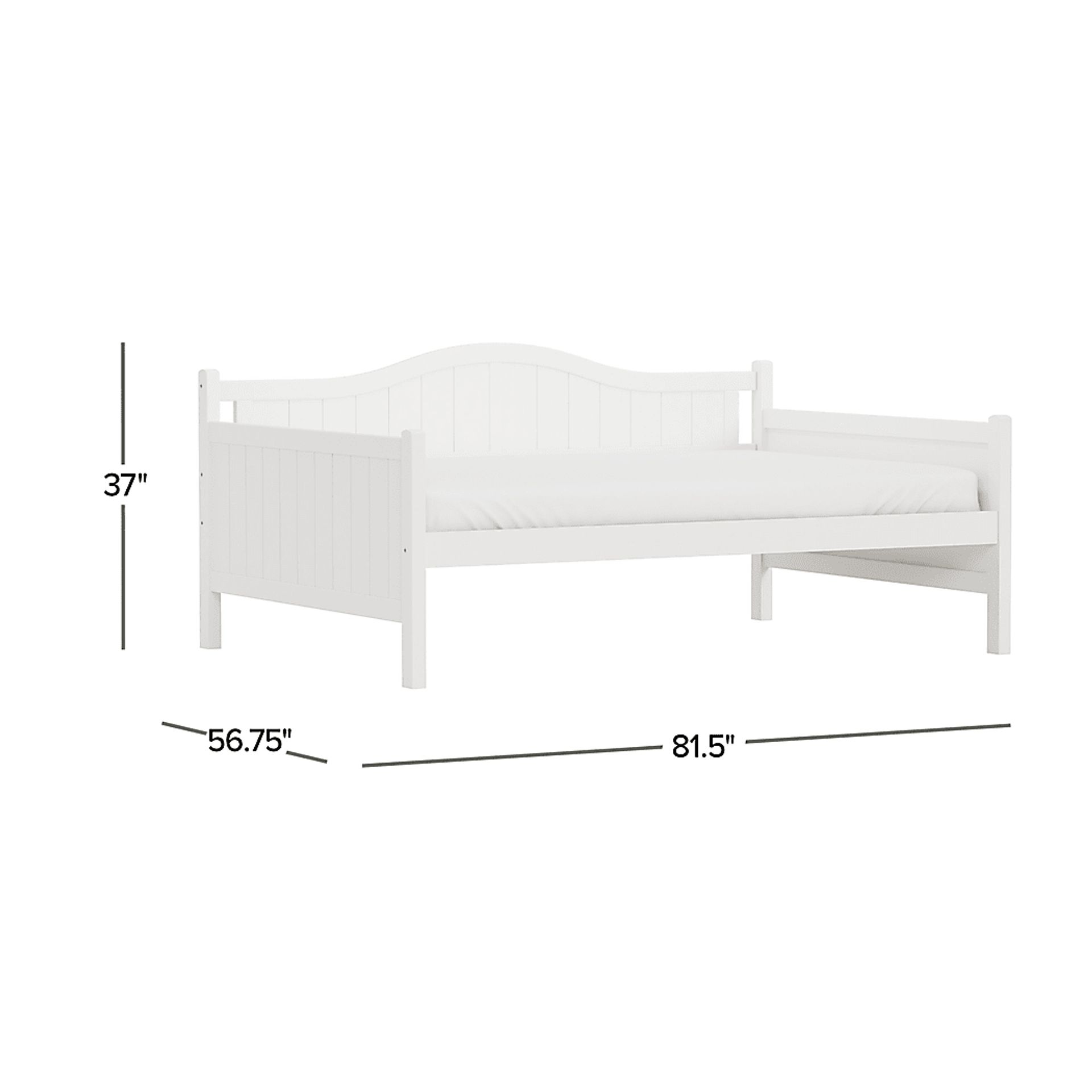 Nyala White Full Daybed - Image 6