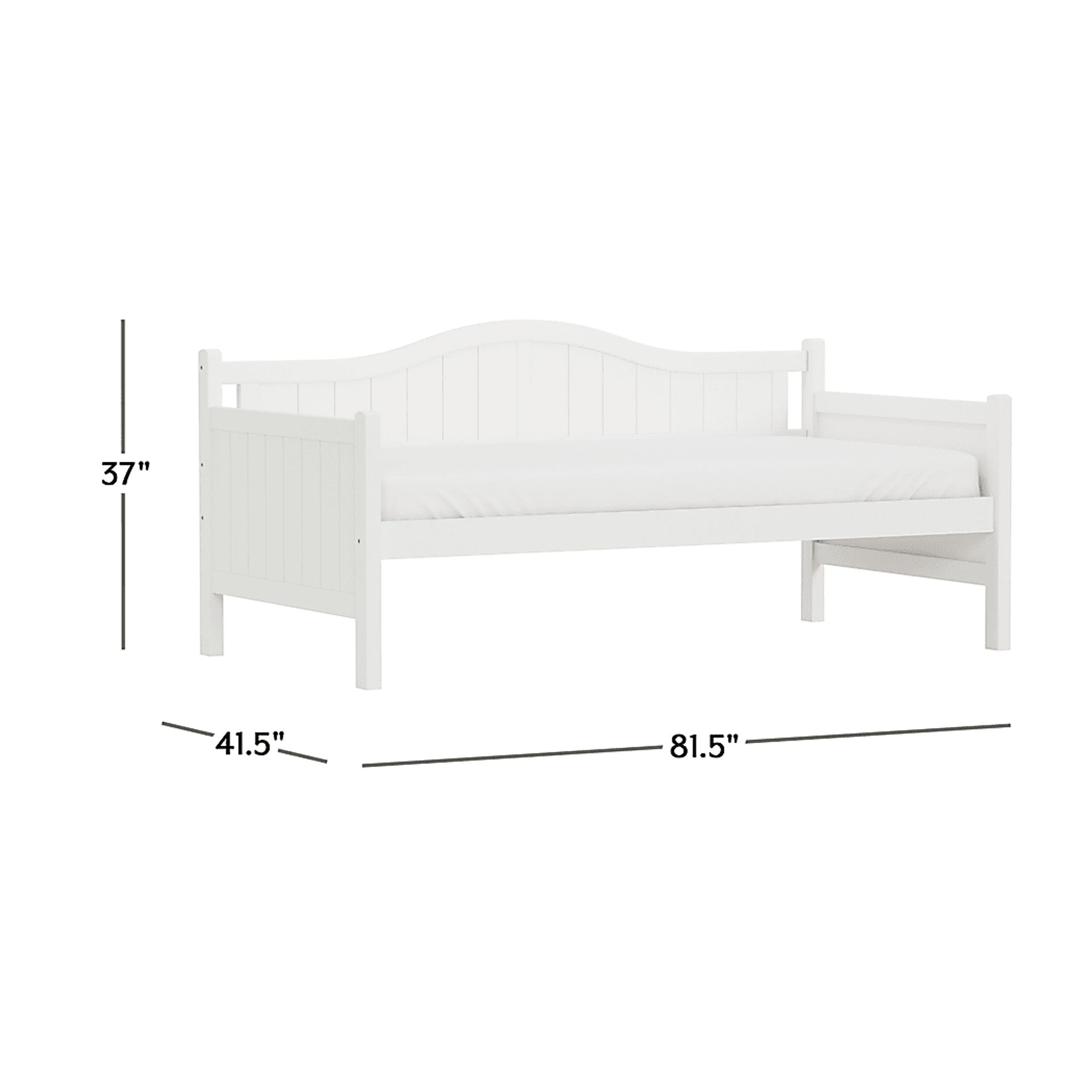 Nyala White Twin Daybed - Image 9