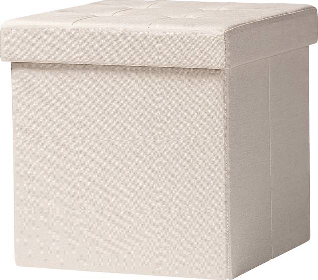 Nyanza Beige Ottoman - Thumbnail - Image 1