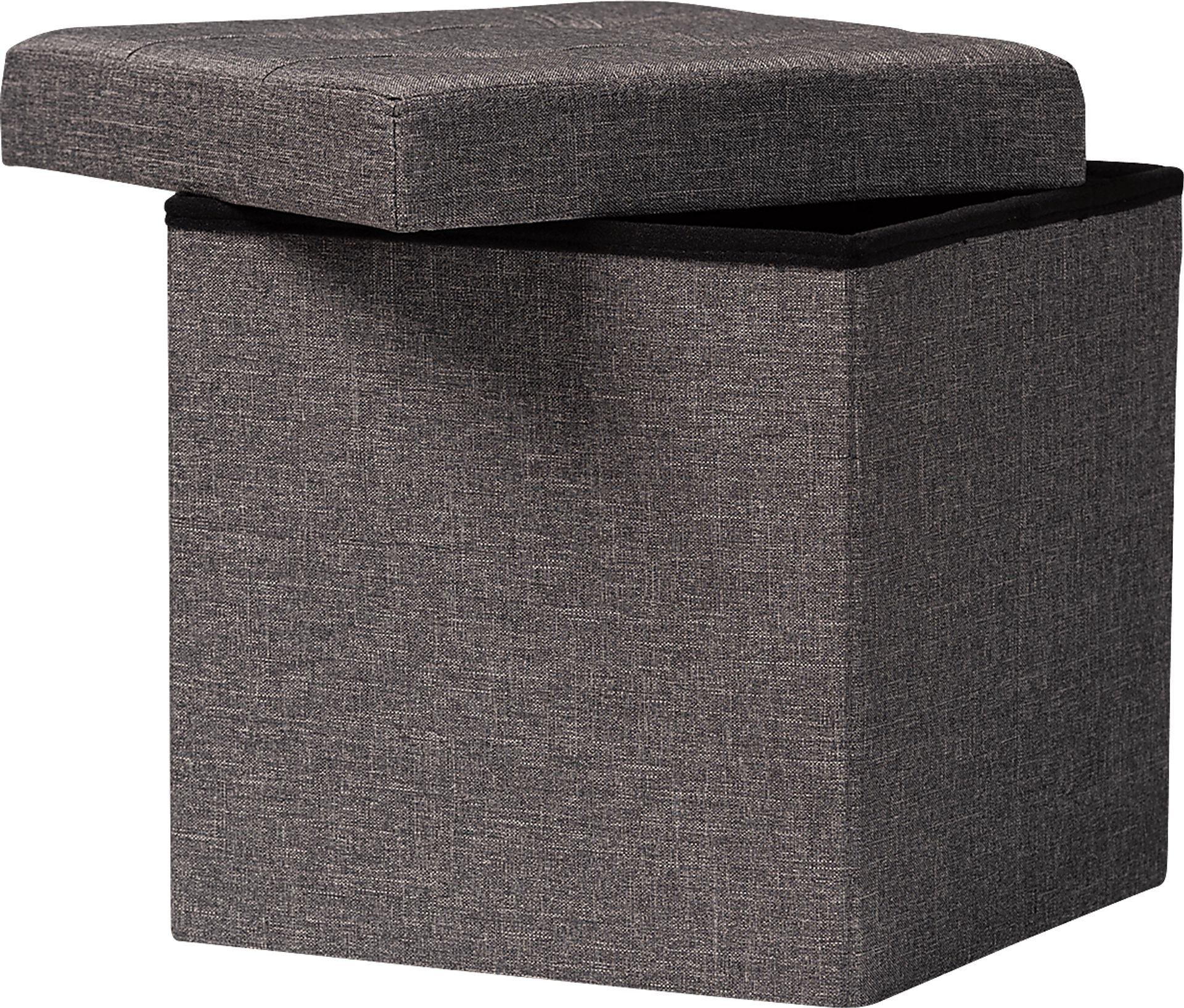 Nyanza Dark Gray Otoman - Image 2