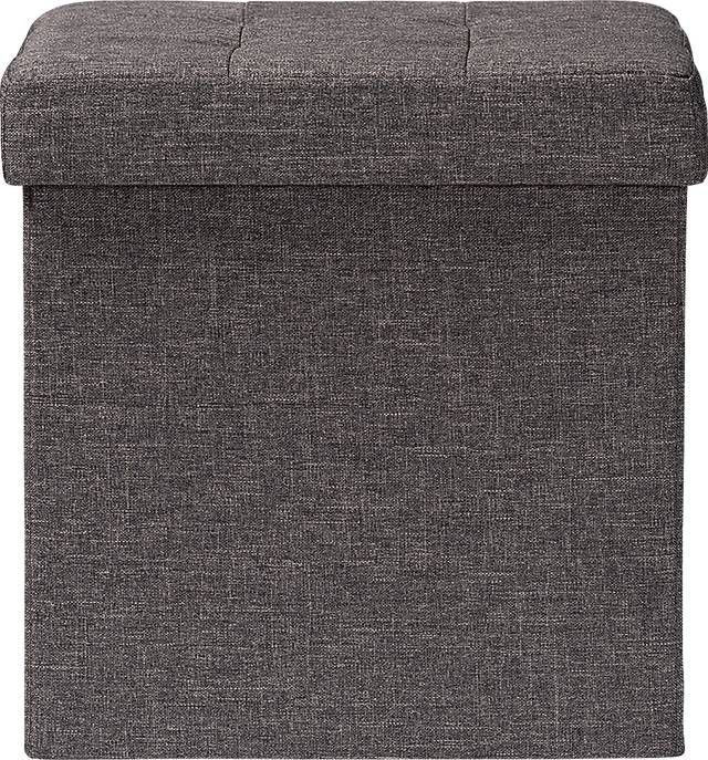 Nyanza Dark Gray Otoman - Thumbnail - Image 3